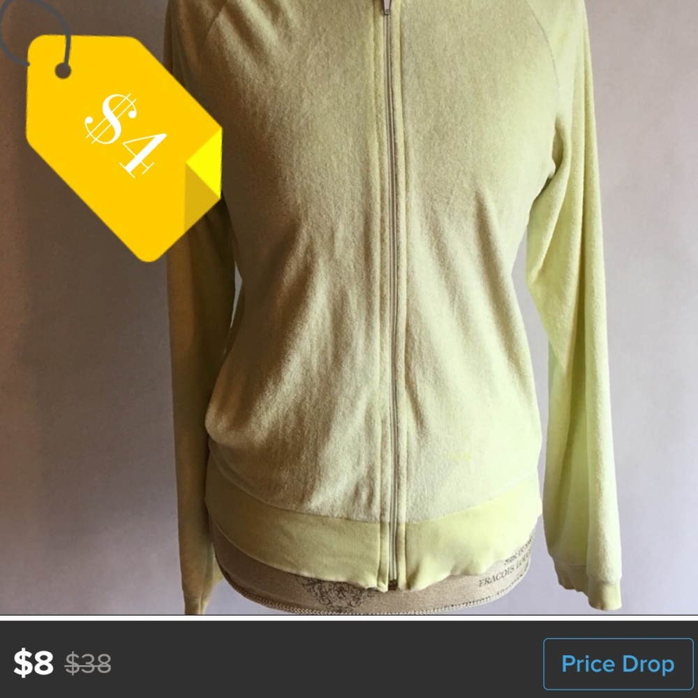 📌SOLD📌 American Apparel Neon Zip Sweater
